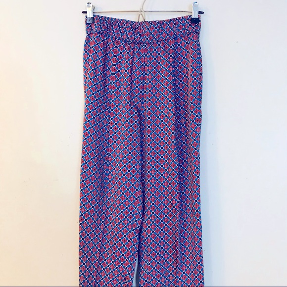 Sandro Pajama Print Silky Trousers - Picture 8 of 13